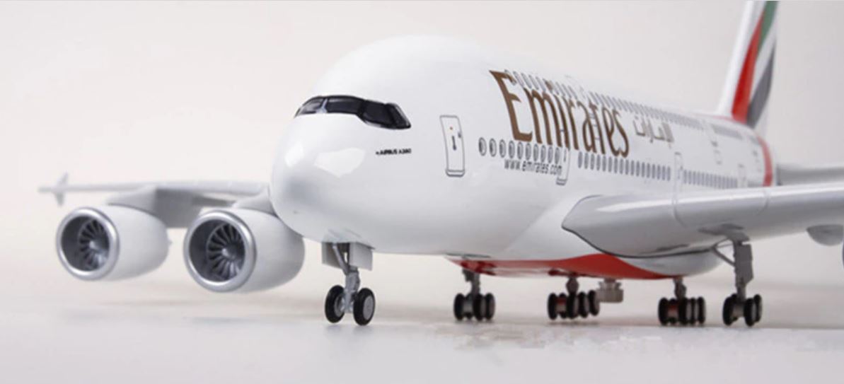 Airbus A380  United Arab Emirates Airplane Model 1/160